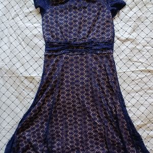 Navy blue dress